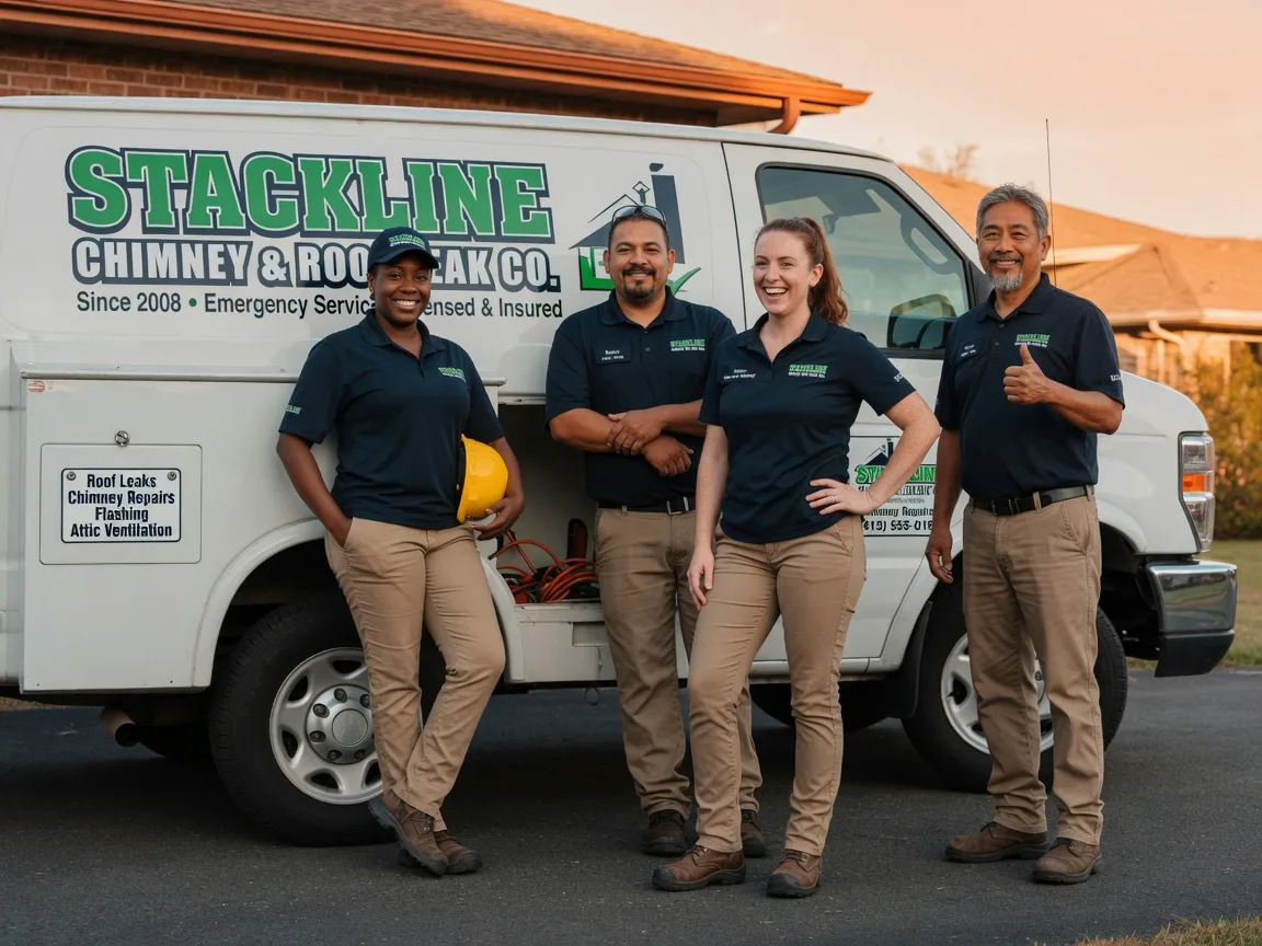 Chimney flashing repair company in Blue Mound, IL